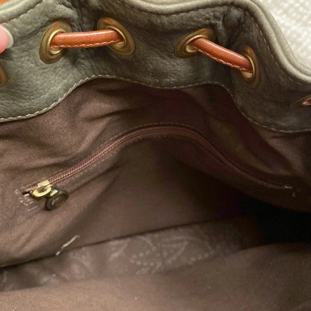 GHURKA Vintage Suede Shoulder Bag - Picture 7 of 10